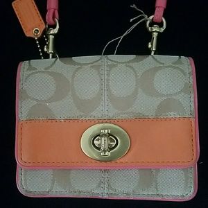 Vintage Coach Crossbody Wallet